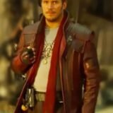 Guardians Of The Galaxy Star Lord Chris Pratt Leather Trench Coat