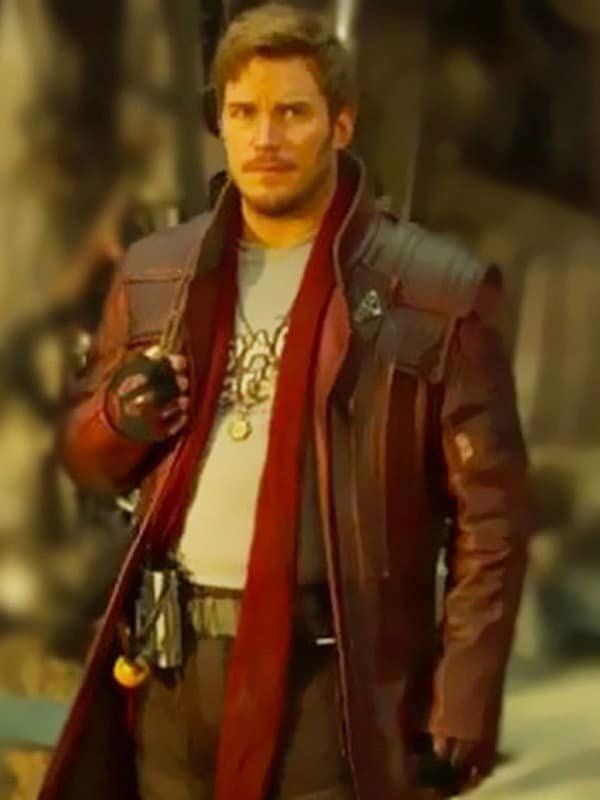 Guardians Of The Galaxy Star Lord Chris Pratt Leather Trench Coat Guardians Of The Galaxy Star Lord Chris Pratt Leather Trench Coat