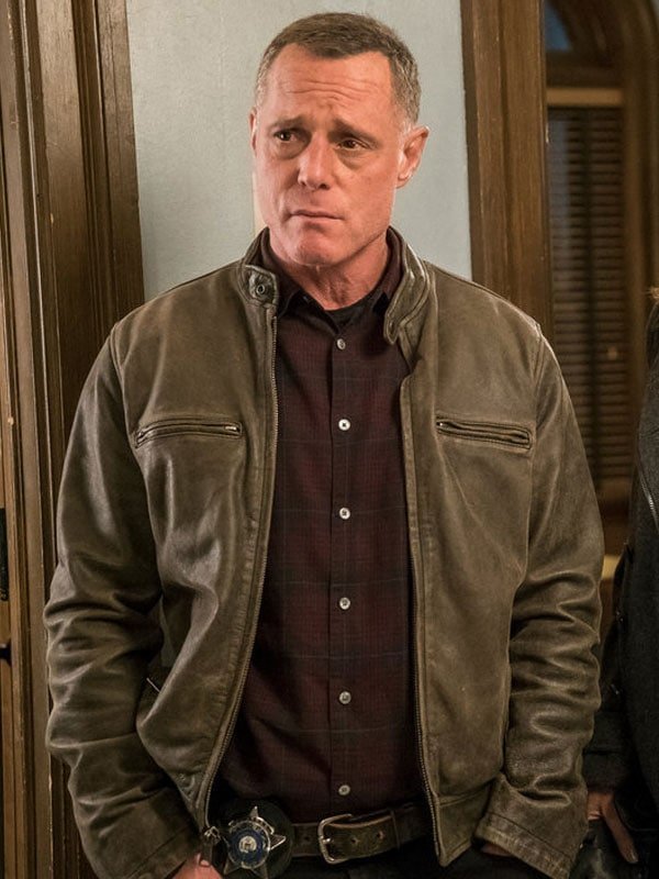 Hank Voight Tv Series Chicago P.D. Jason Beghe Distressed Brown Leather Jacket Hank Voight Tv Series Chicago P.D. Jason Beghe Distressed Brown Leather Jacket
