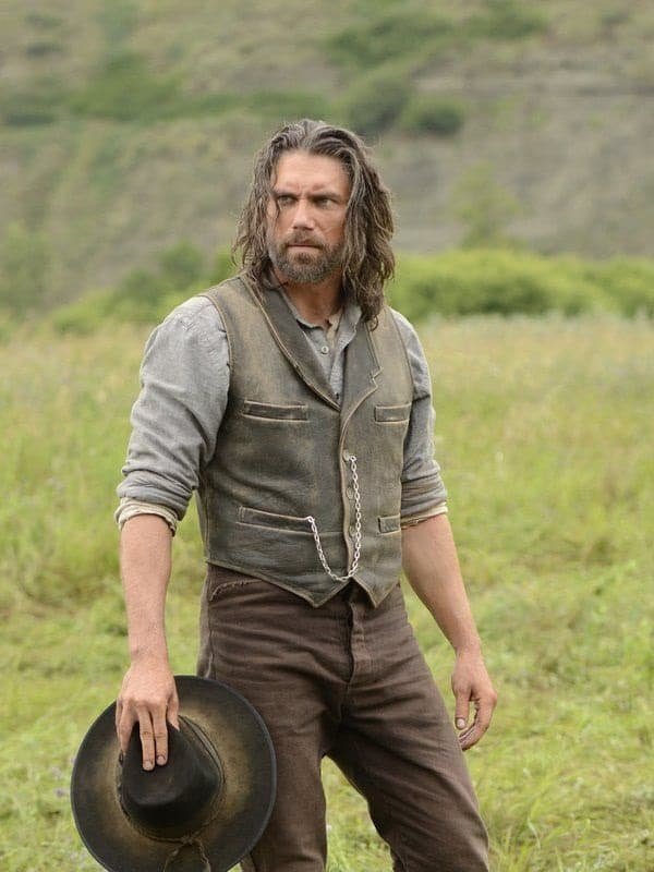 Hell on Wheels Anson Mount Leather Vest Hell on Wheels Anson Mount Leather Vest