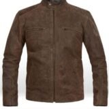Steve Rogers Captain America Brown Leather Jacket