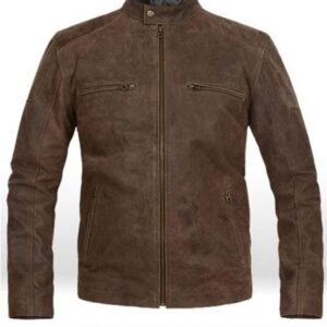 Steve Rogers Captain America Brown Leather Jacket