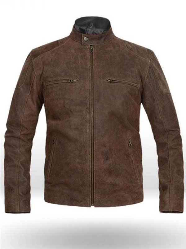 Steve Rogers Captain America Brown Leather Jacket Steve Rogers Captain America Brown Leather Jacket