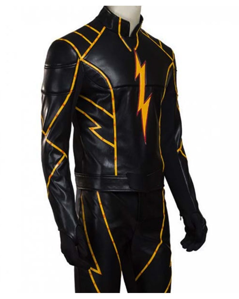 Todd Lasance The Flash Black Racer Jacket Todd Lasance The Flash Black Racer Jacket