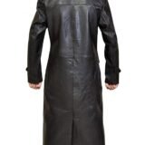 Tom Welling Smallville Superman Clark Kent Black Leather Trench Coat