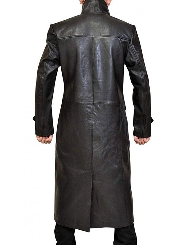 Tom Welling Smallville Superman Clark Kent Black Leather Trench Coat Tom Welling Smallville Superman Clark Kent Black Leather Trench Coat