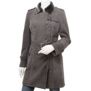 Womens Leather Sheepskin Shearling 02
