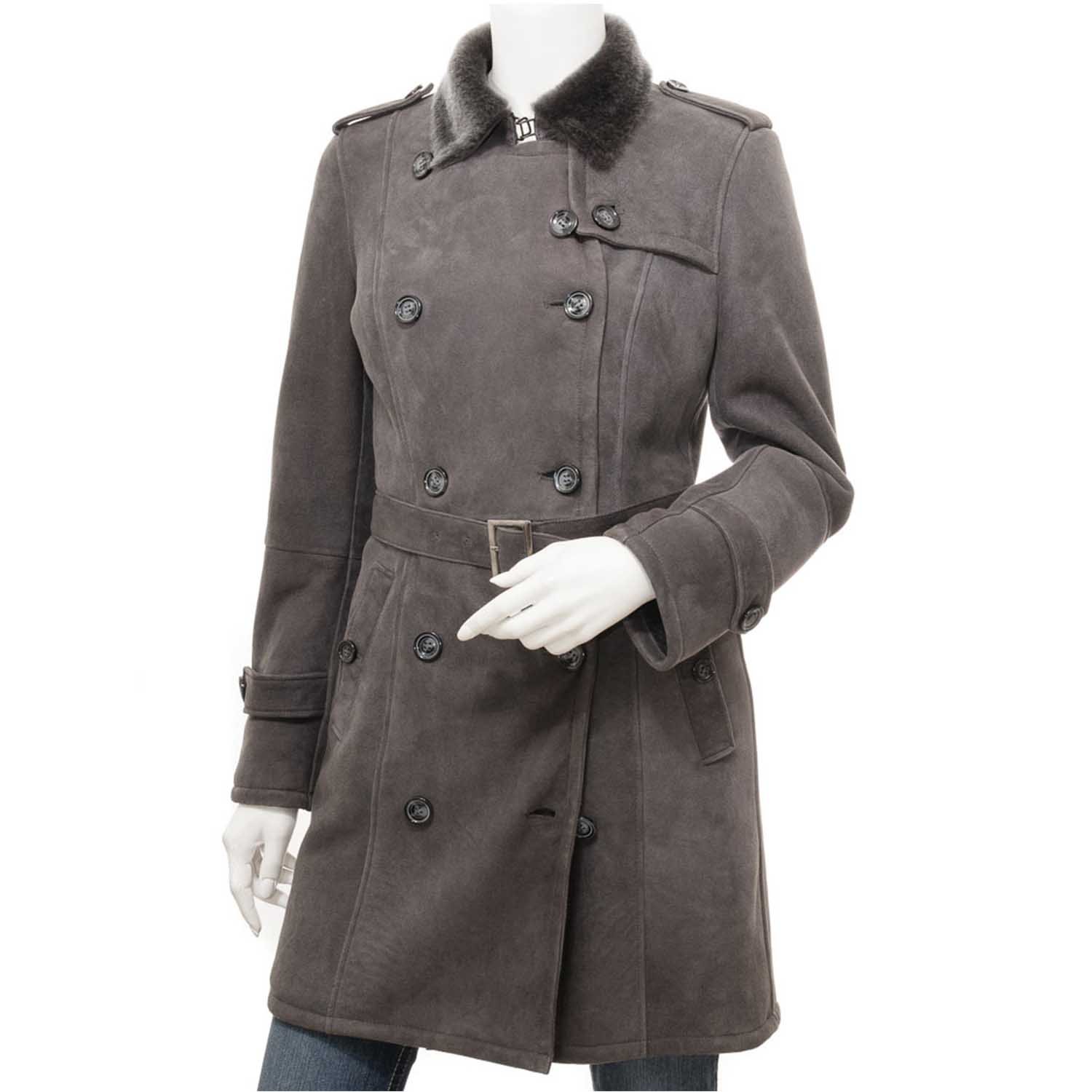 Womens Leather Sheepskin Shearling 02 Womens Leather Sheepskin Shearling 02