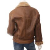 womens Leather Bomber Jacket 28
