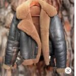 leather bomber jacket women
