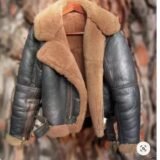 leather bomber jacket women