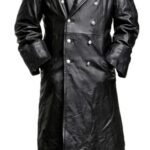 German WW2 Officer Trench Coat – Real Leather Military Style | Mad Skinwear