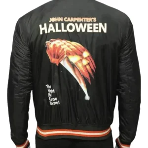 John Carpenter's Halloween Style 1978 Black Bomber Jacket (2)