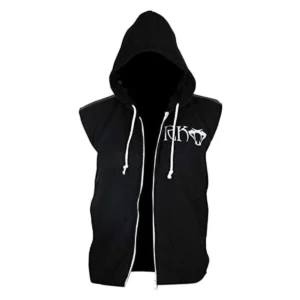 Randy Orton RKO WWE Hoodie Vest – Black Fleece