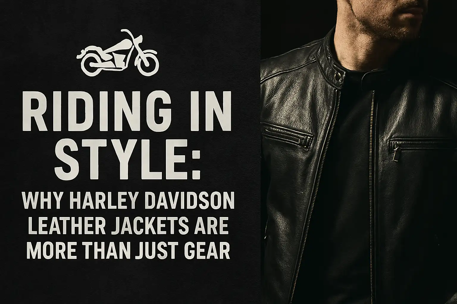 Why Harley Davidson Leather Jackets Are More Than Just Gear