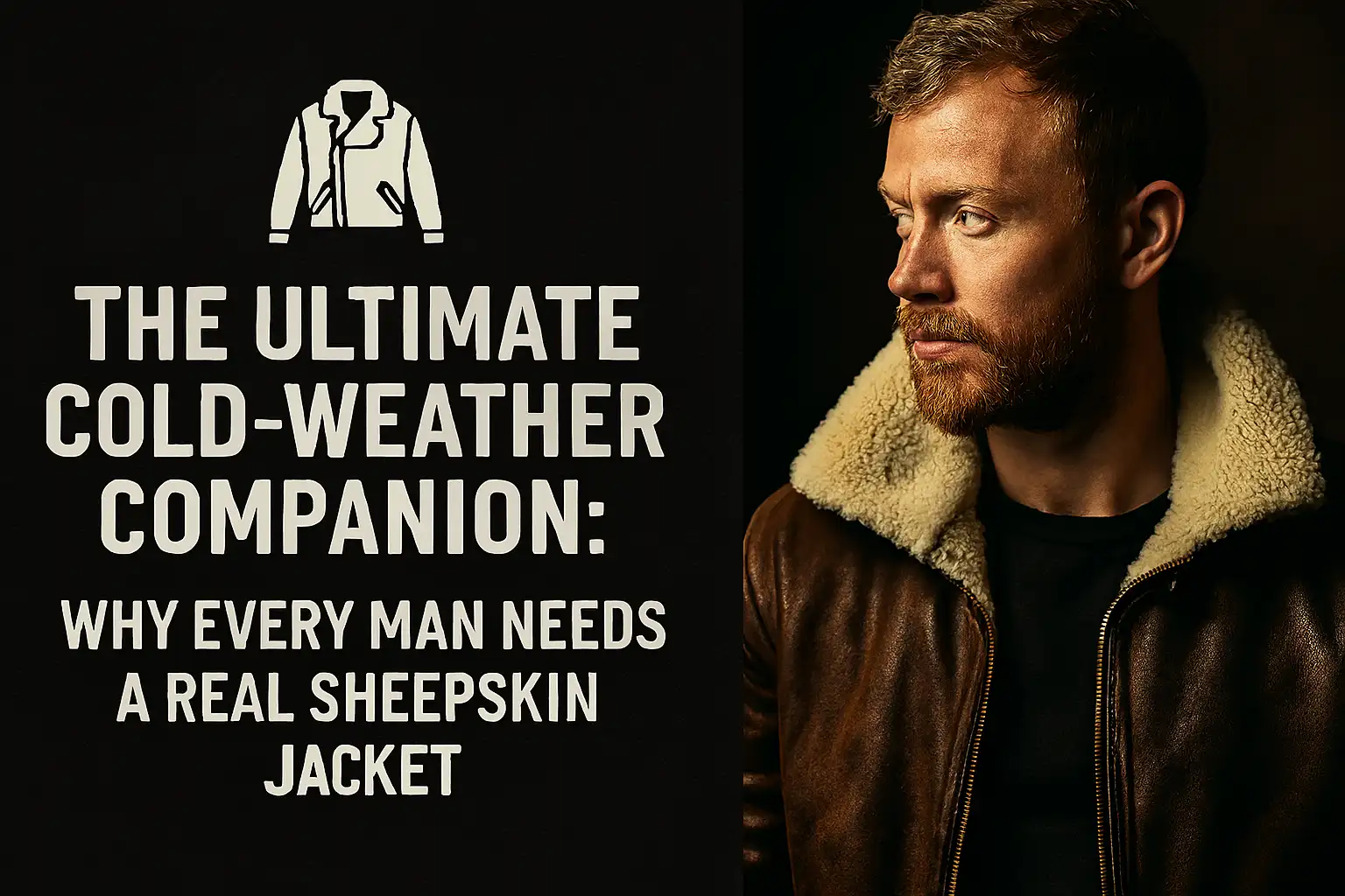 The Ultimate Cold-Weather Companion- Why Every Man Needs a Real Sheepskin Jacket
