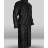 Avengers Nick Fury Trench Coat – Black Leather Costume Jacket