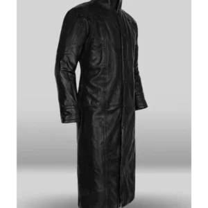 Avengers Nick Fury Trench Coat – Black Leather Costume Jacket