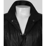 Avengers Nick Fury Trench Coat – Men’s Black Leather Costume Jacket color style
