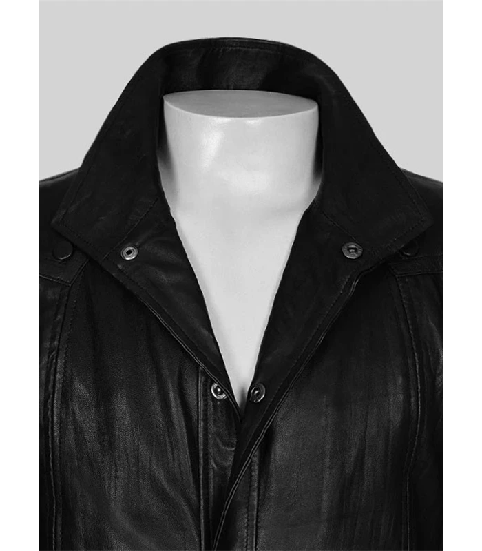 Avengers Nick Fury Trench Coat – Men’s Black Leather Costume Jacket color style Avengers Nick Fury Trench Coat – Men’s Black Leather Costume Jacket color style