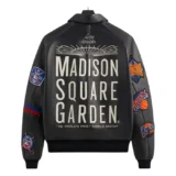 Kith x Avirex MSG Leather Jacket Knicks & Rangers NYC Sports Icon