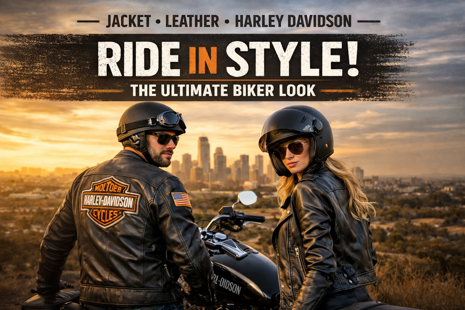 jacket leather harley davidson