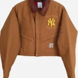 NY Yankees X Vintage Carhartt Crop Jacket