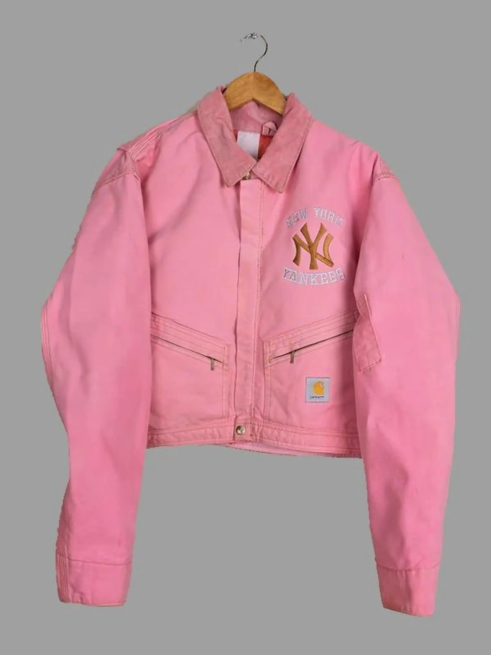 NY Yankees X Vintage Carhartt Crop Jacket NY Yankees X Vintage Carhartt Crop Jacket