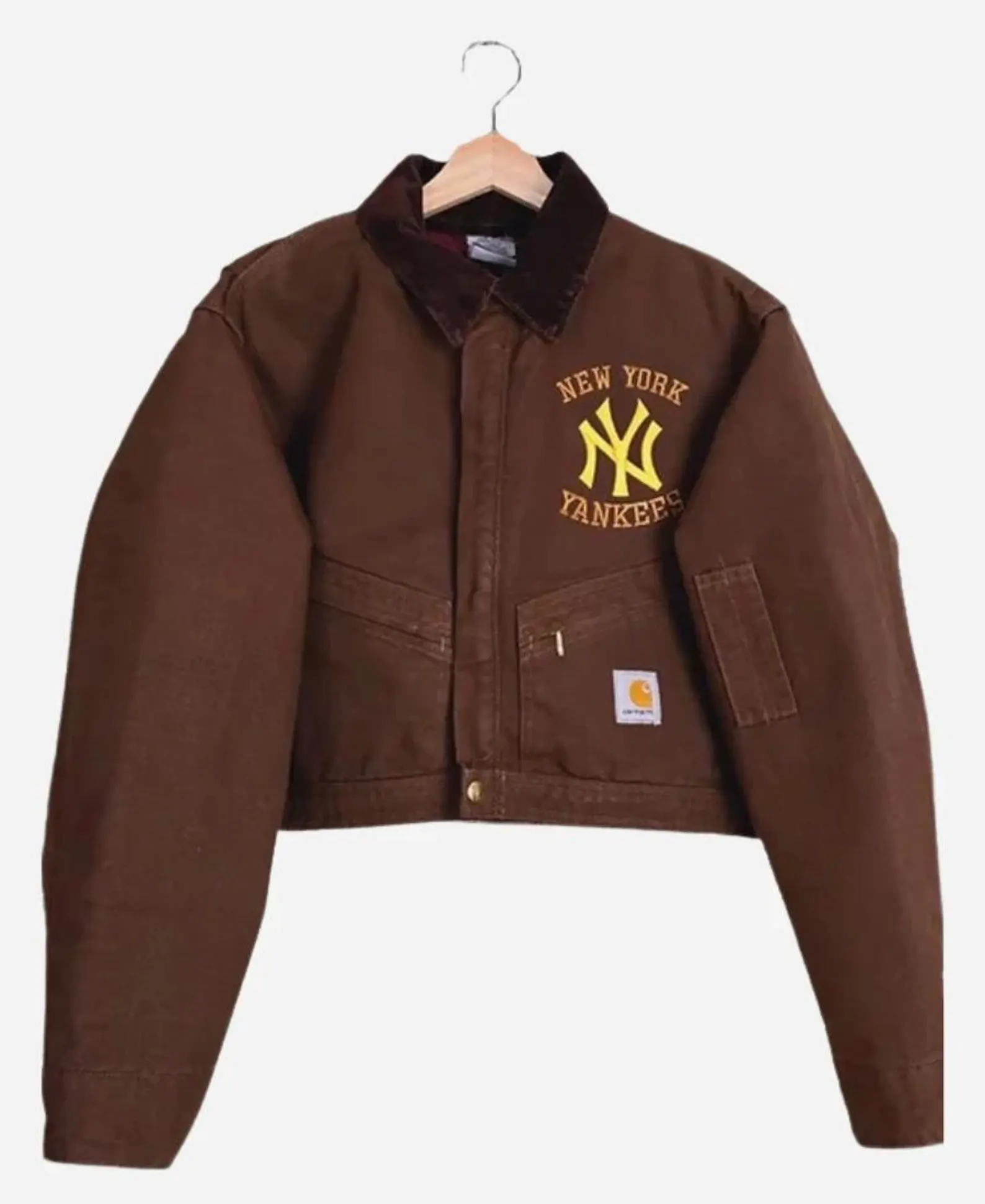 NY Yankees X Vintage Carhartt Crop Jacket NY Yankees X Vintage Carhartt Crop Jacket