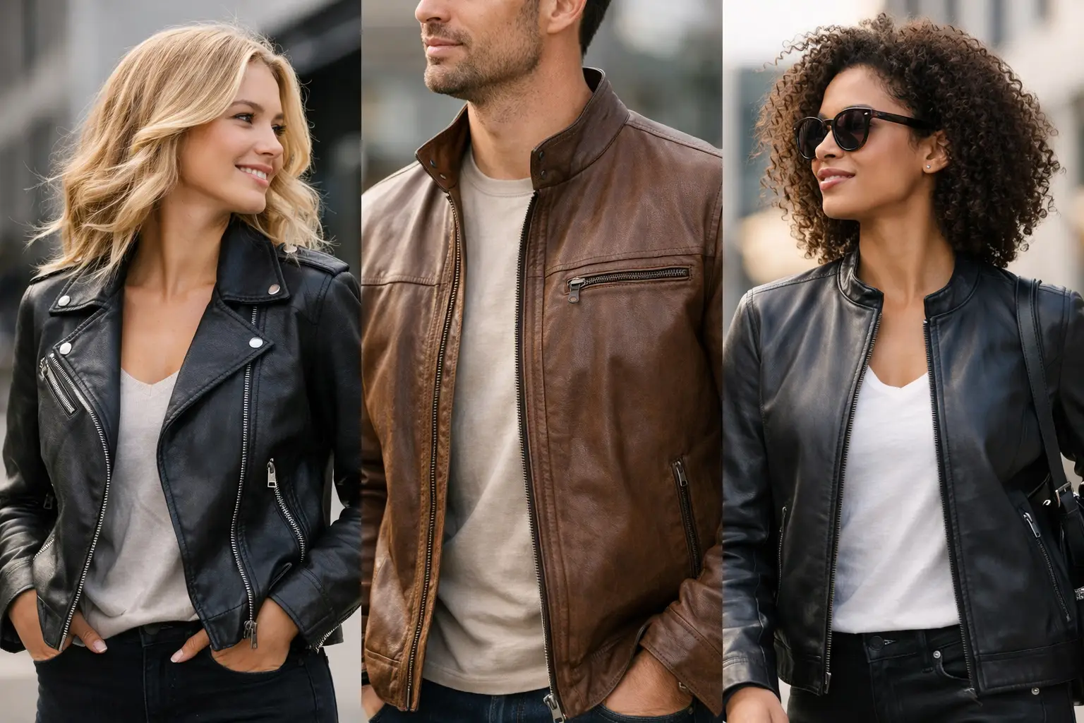 Leather Jackets That Match Your Everyday Energy