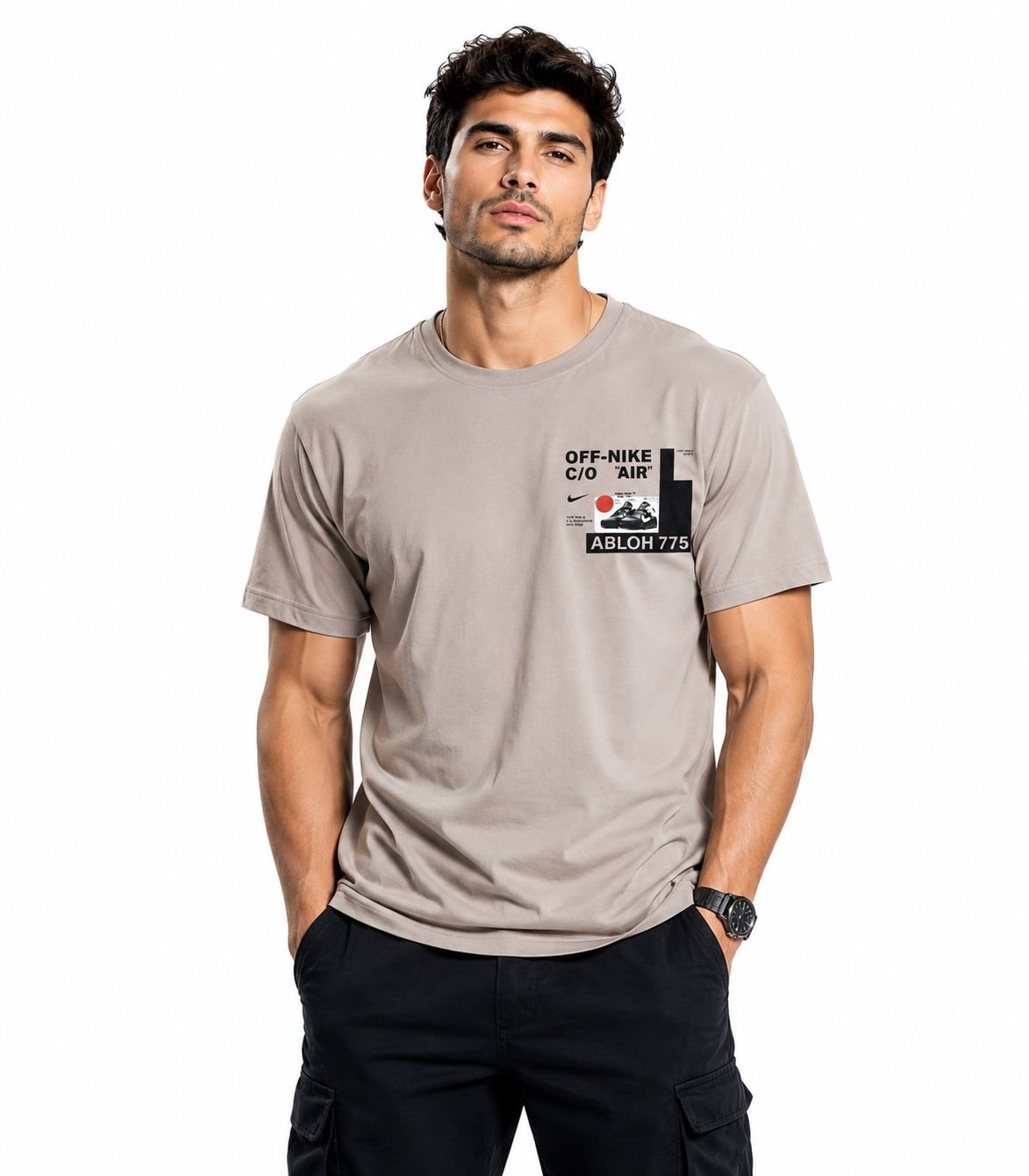 Nike x Off-White C/O "AIR" Abloh 775 Graphic T-Shirt