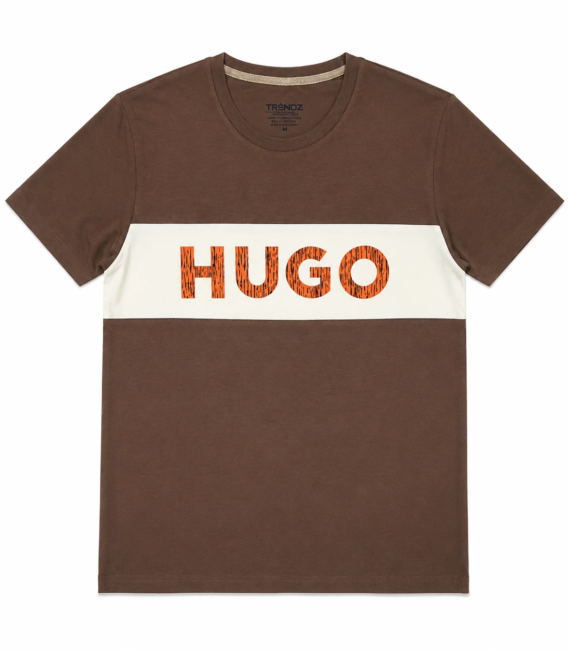 HUGO Men's Color-Block Logo Panel T-Shirt - Image 2