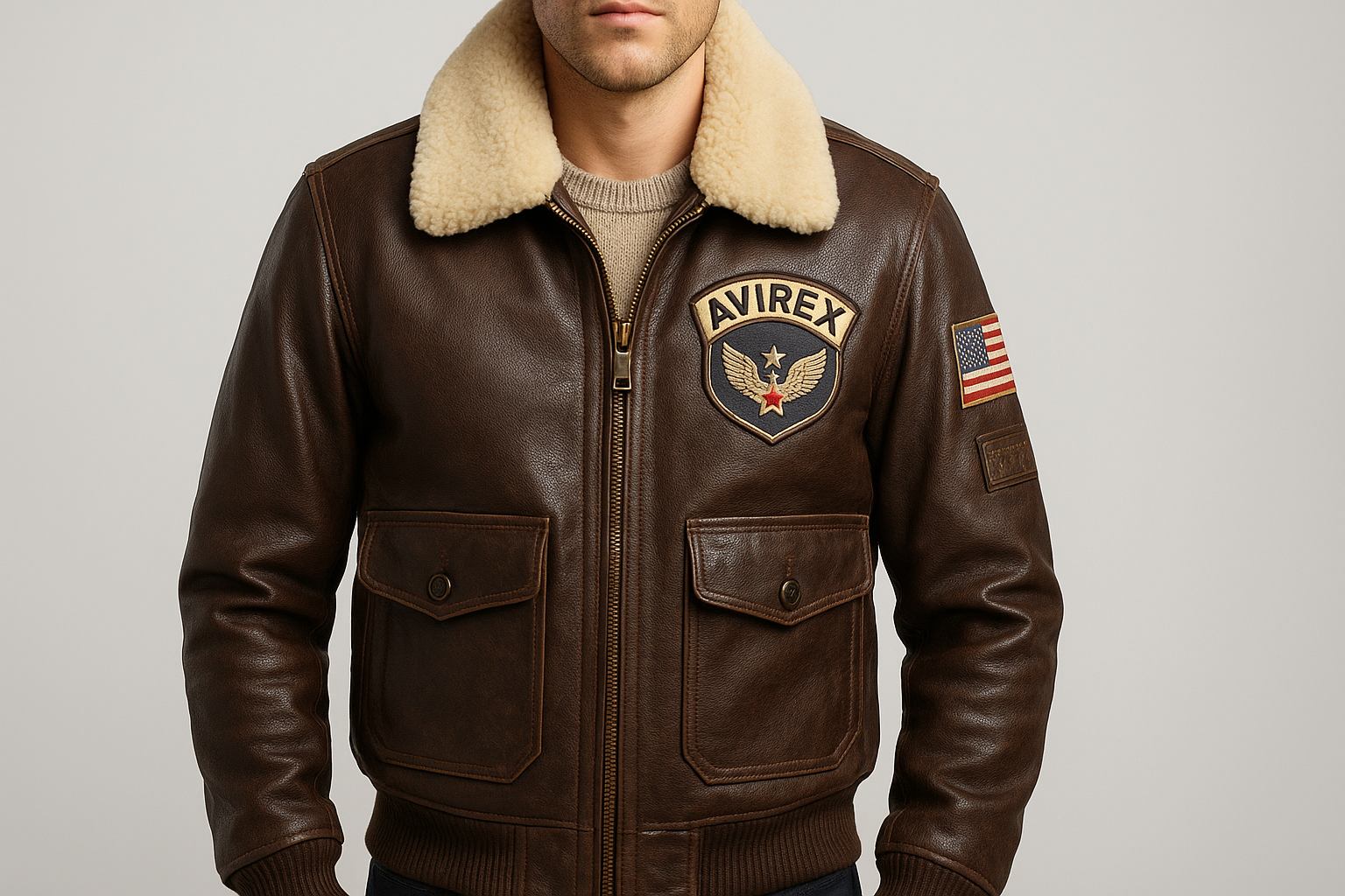 avirex pilot jacket