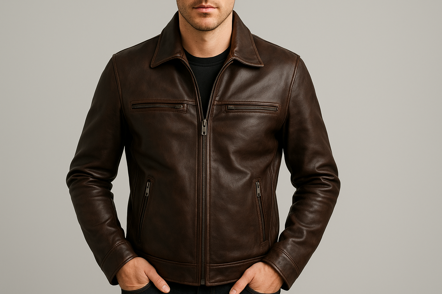mens leather jackets