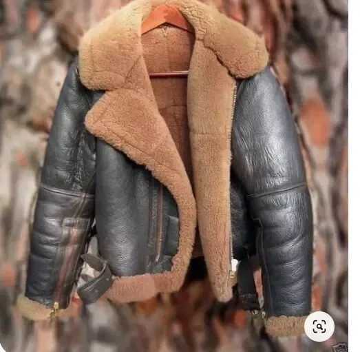 leather bomber jacket women