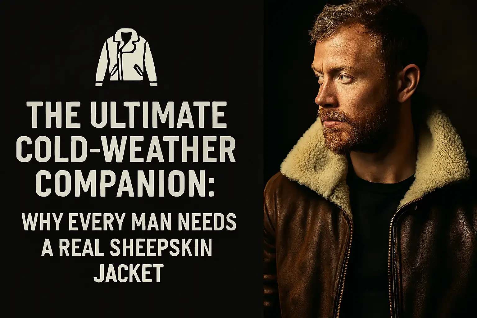 The Ultimate Cold-Weather Companion- Why Every Man Needs a Real Sheepskin Jacket