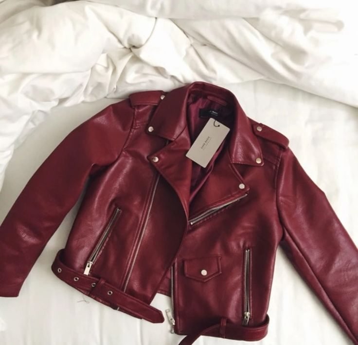 Red Leather Jacket – Stylish & Trendy Outerwear